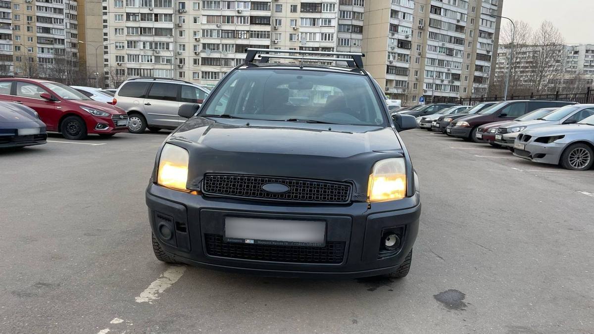 Купить Ford Fusion I Рестайлинг хэтчбек 5 дв., 2008 года, цвет: Черный, за  325000 руб. в Санкт-Петербурге